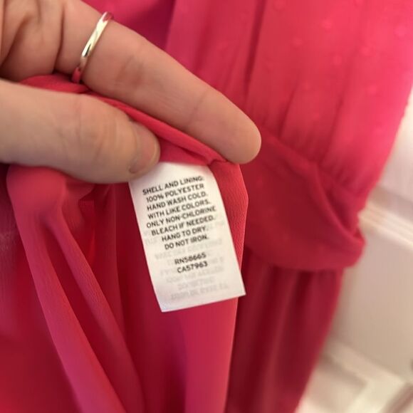 Chelsea 28 Polka Dot Dress Pink. NWOT 1x - Picture 5 of 14